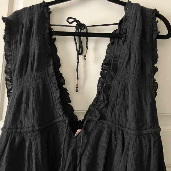 Free People Black Tunic Dress - Picture 5 of 6